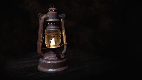 Old petrol lamp preview image